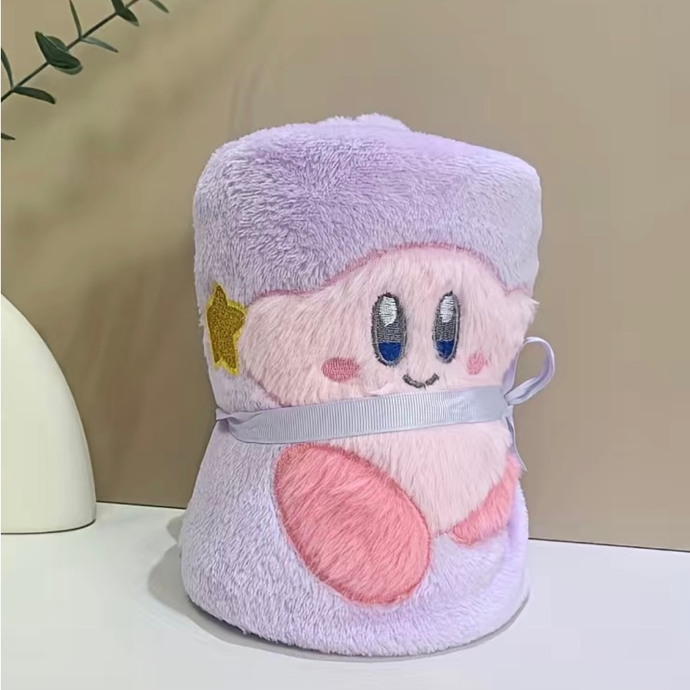 Kirby throw blanket